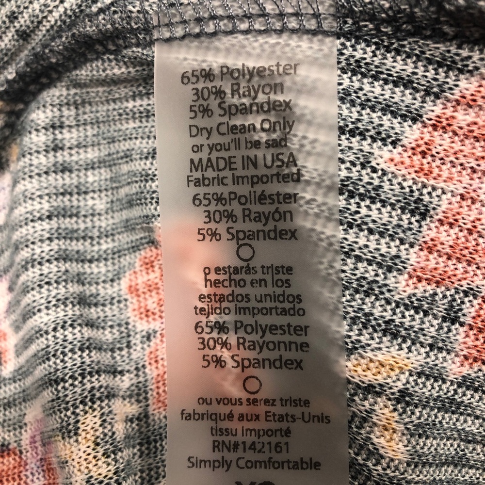 Lularoe Sarah Cardigan - Picture 4 of 6